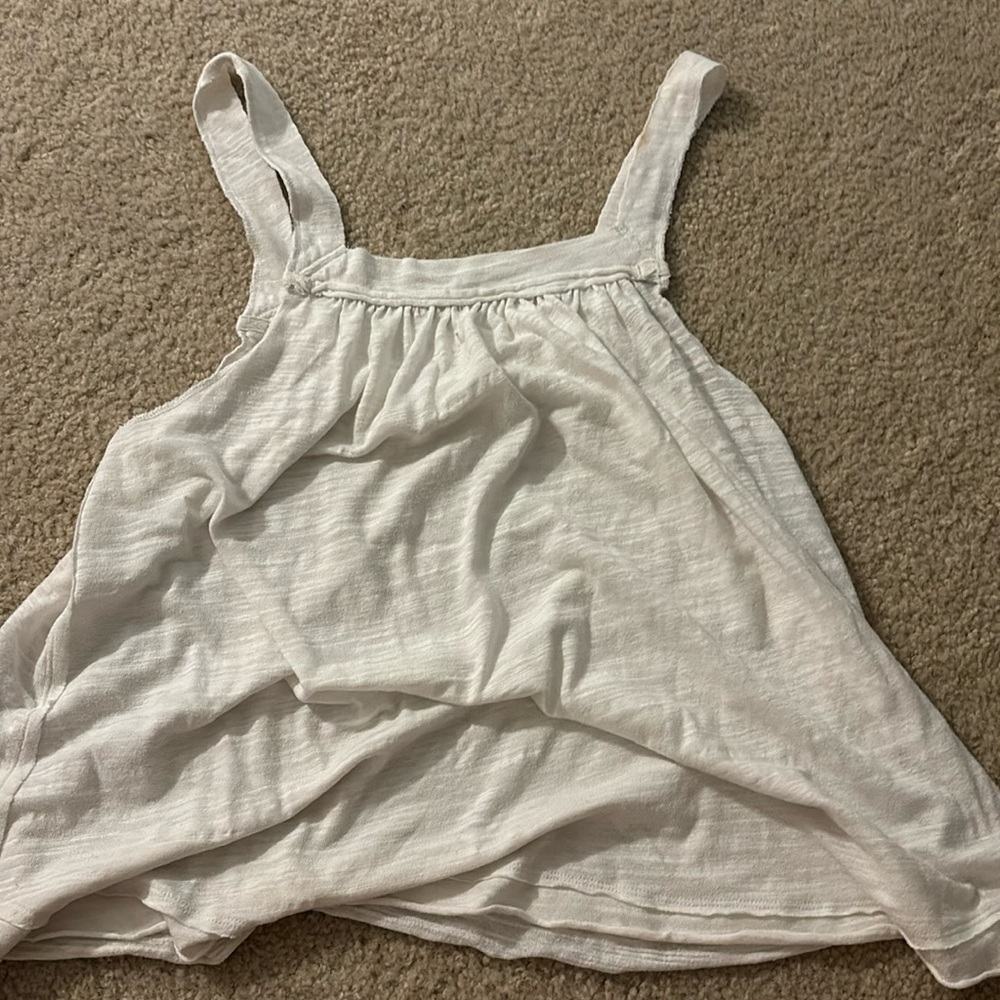 Free People Womens Good For You Slub Solid Tank Top